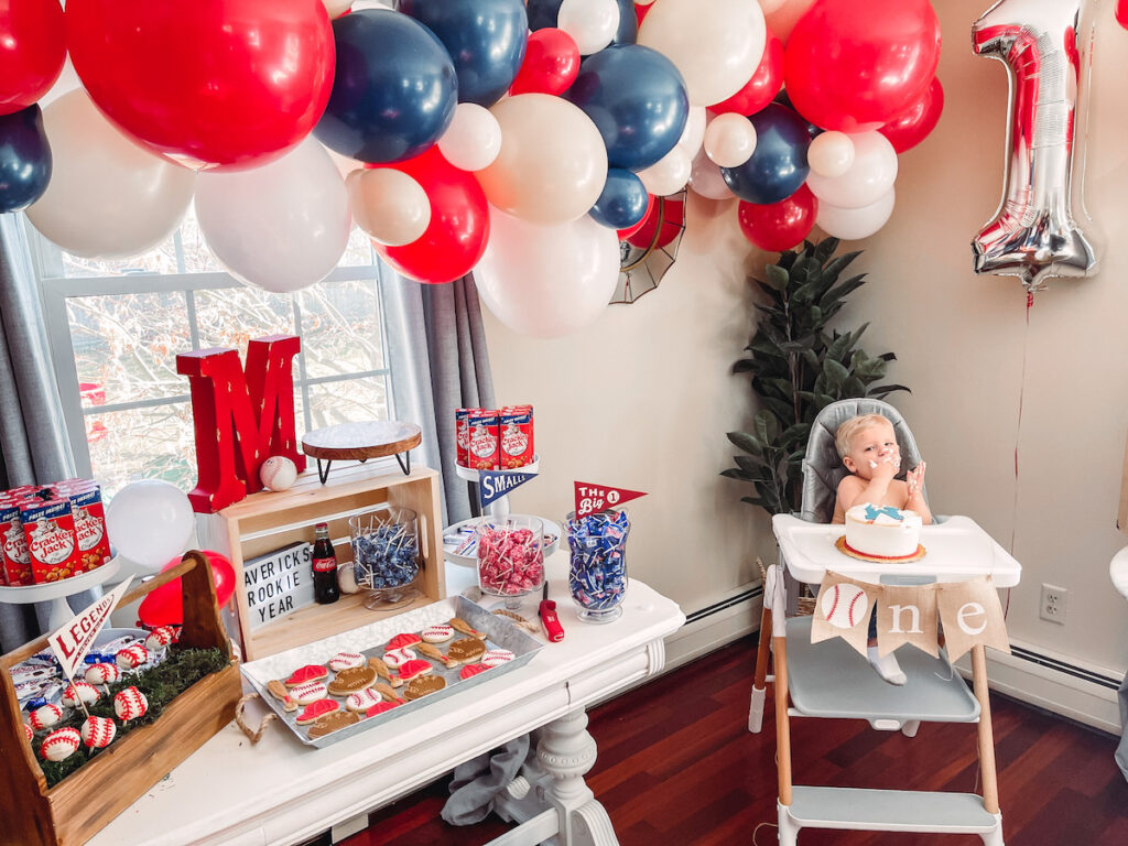 baseball birthday party decorations