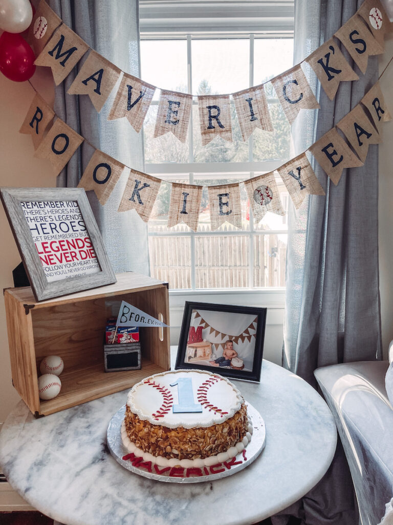 baseball birthday party plates